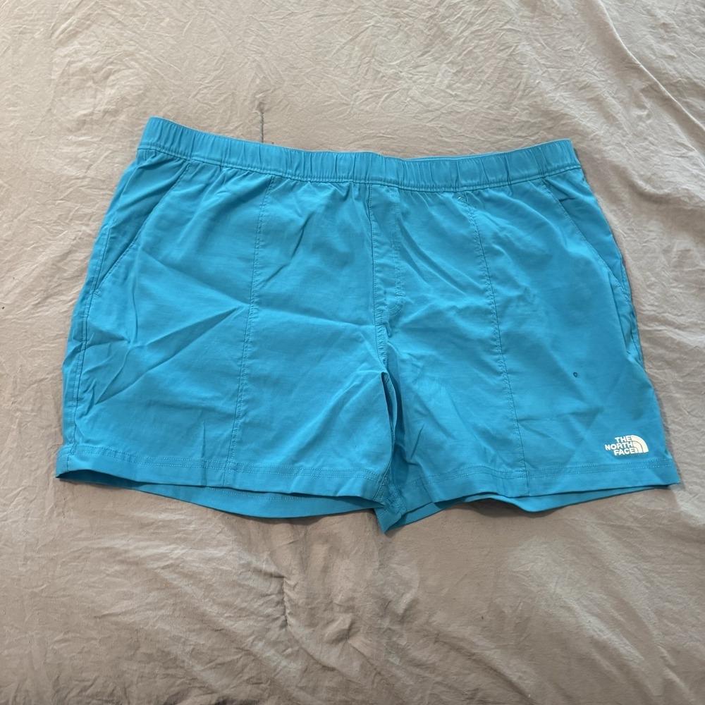 The North Face‎ Lightweight Men's Shorts Size XXL Turquoise Blue